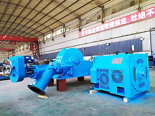200kw-20mw aangepaste waterturbine Indoor/Outdoor Nominale frequentie Lucht/water koeling