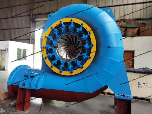Stalen en roestvrij staal op maat gemaakte waterturbine Francis Hydro turbine