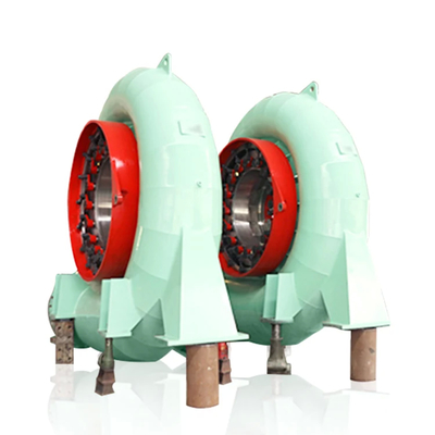 Op maat gemaakte waterturbinegenerator binnen/buiten 220V-690V borstelloze stroom 200kw-20mw