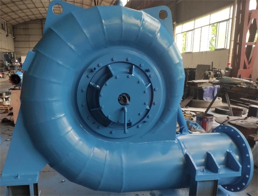 Op maat gemaakte duurzaamheidstaal-hydroturbinegenerator voor verschillende toepassingen voor waterkoppen