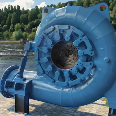 Verticale of horizontale Francis turbinegenerator 20m-300M waterhoofd