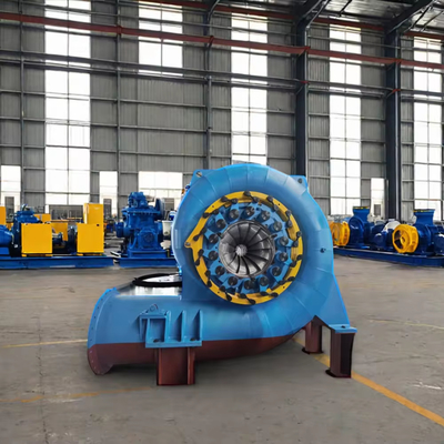 Staal en roestvrij staal Hydroturbine Generator Duurzaamheid voor 200kw-20mw Capaciteit
