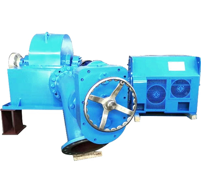 Gepersonaliseerde horizontale verticale waterturbine generator met automatische PLC-besturing