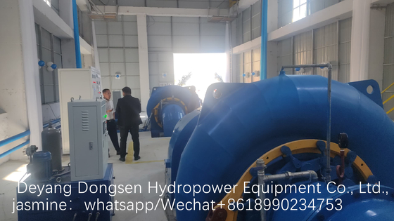 400V 800V 6.3kV 10kV Nominale Spanning Roestvrij staal Runner Francis Turbine Generator