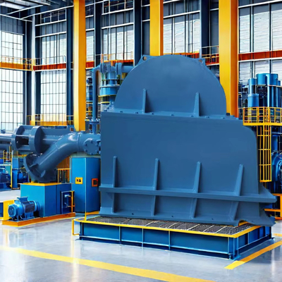 5T-50T aangepaste Pelton turbine generator met lucht olie koeling en thyristor excitatie