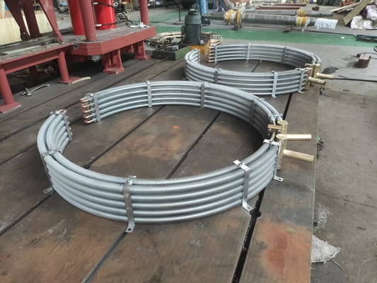 Industriële wand gemonteerde hydraulische olie koeler 10-50 kg Voor vloeistofpijp Operatietemperatuurbereik 0-80 °C Prestaties