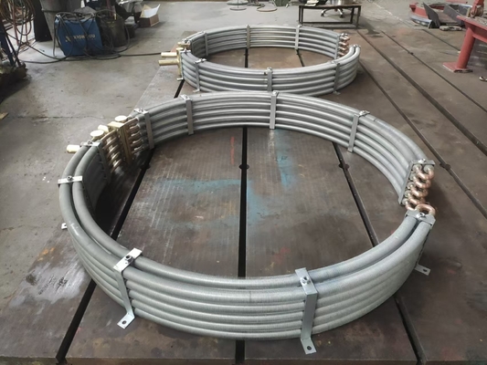 Wandmontage Hydraulische turbine-eenheid Olie koeler 0-80.C