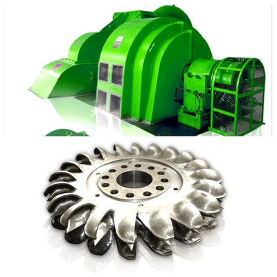 Waterkrachtcentrale Pelton-turbinegenerator met frequentie 50/60Hz