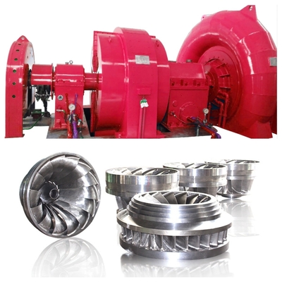 Kraftwerk met hoge capaciteit Francis Turbine Generator 300KW-20MW Nationale efficiëntie 90%-96%