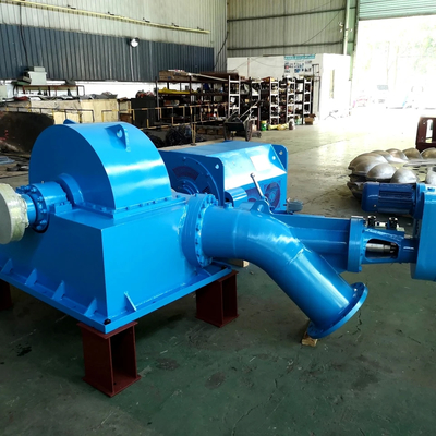 Turbo-turbinegenerator van roestvrij staal 90%-96% efficiëntie en 50-400 m nominale kop voor optimale prestaties