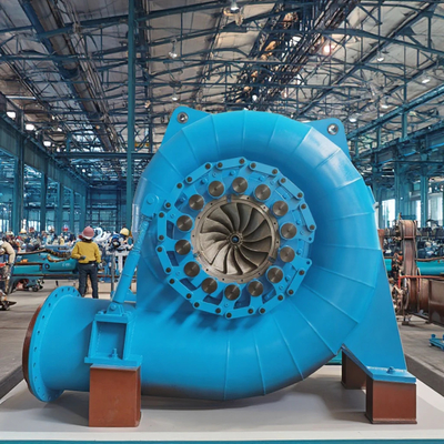 Toeleveranciers van waterturbines met generatoren van staal en roestvrij staal van hoge kwaliteit