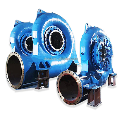 50Hz/60Hz nominale frequentie waterturbinegenerator met 450-1000 RPM voor en stabiele energieopwekking