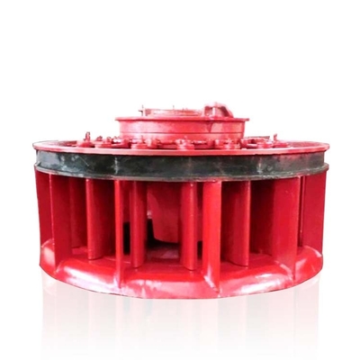 Verstelbare blaadtype roestvrijstalen waterturbine runner met 1000rpm nominale rotorsnelheid en 1-5 meter uitlaatdiameter