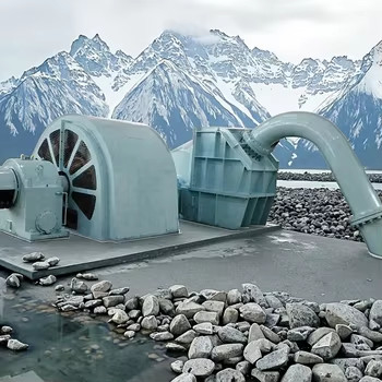Op maat gemaakte Pelton-waterturbinegenerator met een intelligent beschermingssysteem