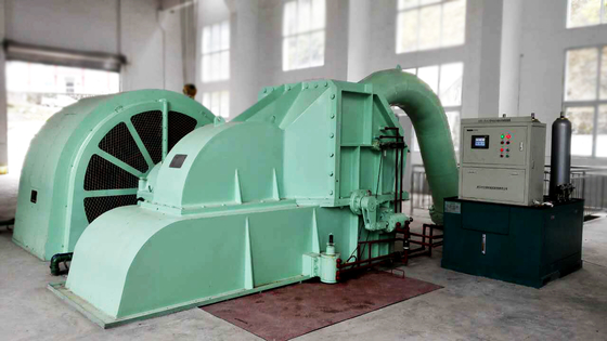 5 jaar onderhoud Pelton-turbinegenerator 1MW-10MW