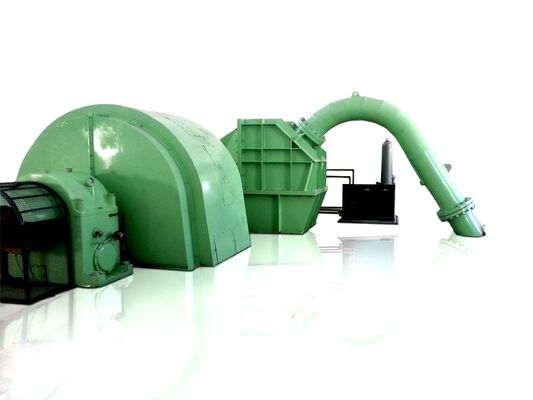Roestvrijstalen Looper Materiaal Waterkrachtturbine Nominaal Vermogen 1 tot 10 MW Robuuste Hernieuwbare Energieopwekkingstechnologie