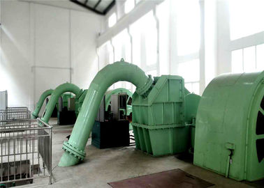 0.5 MW-20 MW Power Output Pelton turbinegenerator met horizontale installatie en statisch opwekkingssysteem