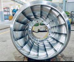 De Installatie van de de Machtsgenerator van roestvrij staalfrancis water turbine runner hydro