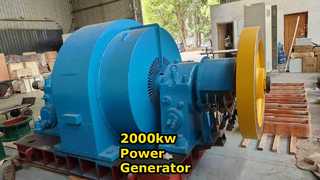 2000 kW Francis Turbine Generator Power-oplossing