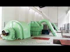 Hoofd het Waterturbine van Mini Pelton Turbine Generator High met Bepaalde Kleine Stroom