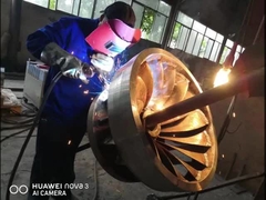 Hydroturbine Runner met aangepaste bladlengte