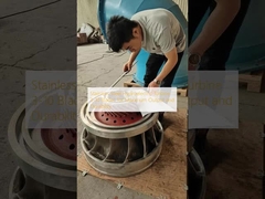 Roestvrijstalen waterkrachtturbine 3-10 bladen voor maximale output en duurzaamheid