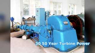 Duurzame Turgo-turbine met een levensduur van 30-50 jaar