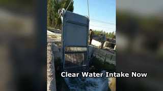 Vuilnisrekreiniger Automatisch handmatig onderhoud van waterinlaat