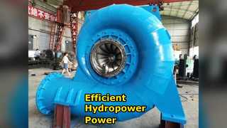 Waterturbinegenerator: 6,6-15KV VVVF-vermogen