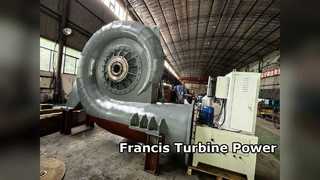 Francis Turbinegenerator Betrouwbare stroomoplossing