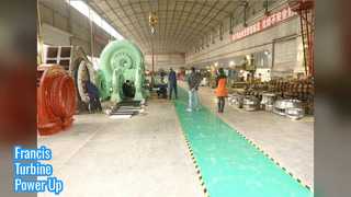 Francis turbinegenerator 2000 kW stroomoplossingen