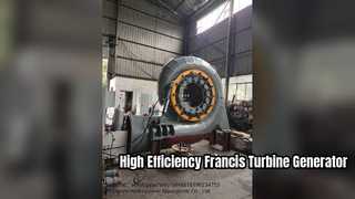 Hoog rendement Francis Turbine Generator 300KW tot 20MW