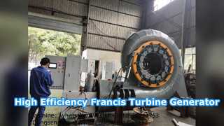 Hoog rendement Francis Turbine Generator 300KW tot 20MW