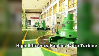 Hoogefficiënte Kaplan Hydroturbinegeneratoroplossingen