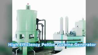 Efficiënte Pelton-turbinegenerator voor waterkracht