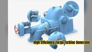 Hoog rendement Turgo-turbinegenerator voor waterkracht