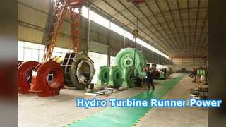 Hydroturbine Runner-energieopwekking
