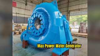 Waterturbinegenerator 60 Hz 50 Hz Max. vermogen