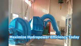 Hoog rendement Pelton-turbinegenerator voor waterkracht