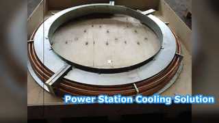 Luchtoliekoeler 0-80C Koeloplossing voor krachtcentrales