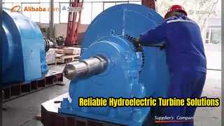 Hoogefficiënte hydro-elektrische turbinegeneratoroplossingen